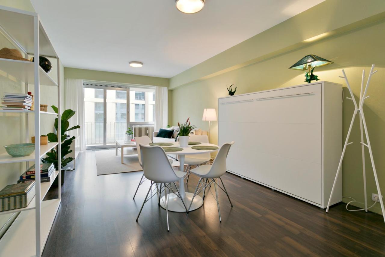 Studio In City Center With Terrace, Netflix - Wifi Anvers Dış mekan fotoğraf